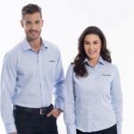 uniforme honda camisa azul clara bordado casal
